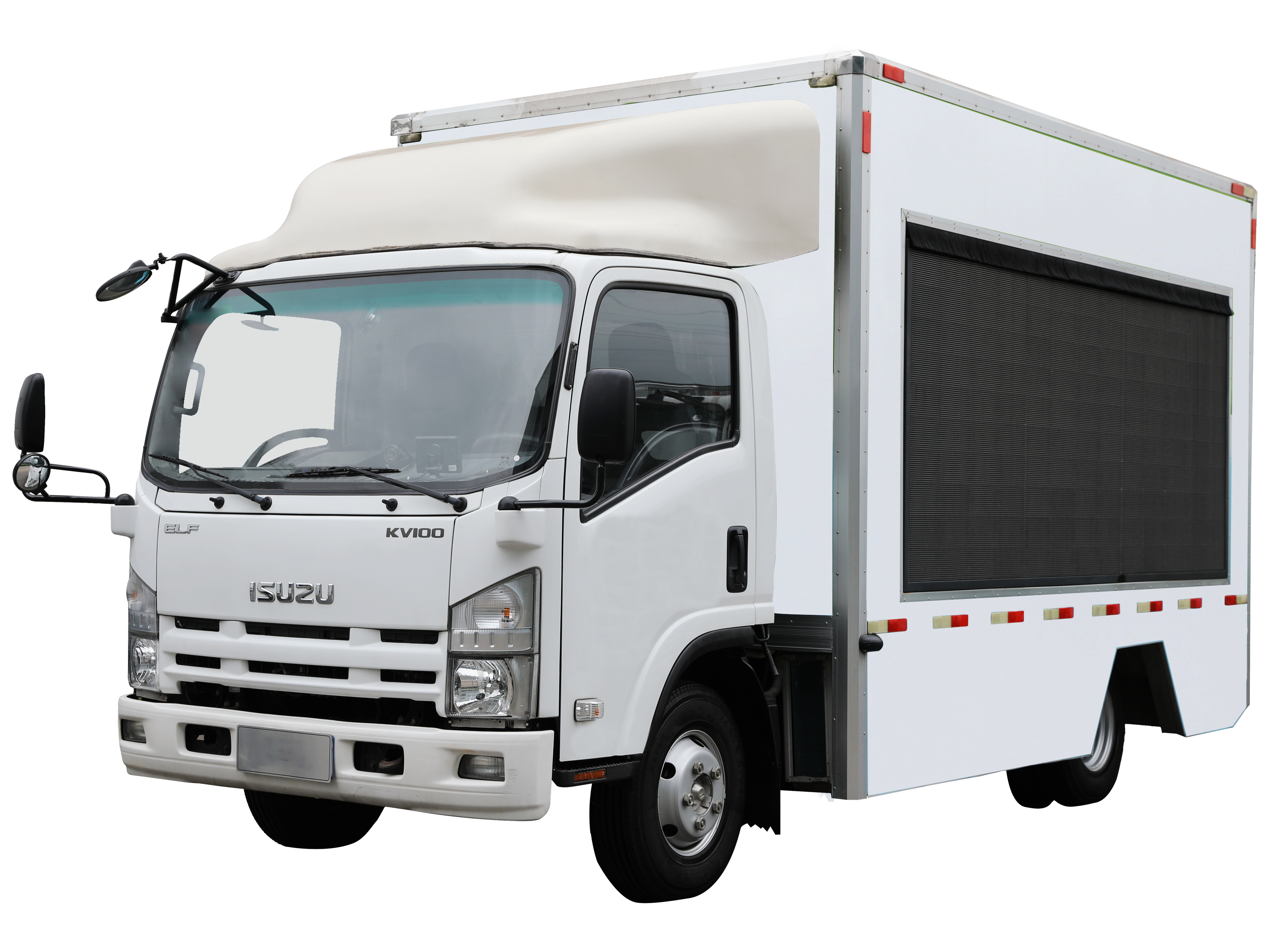  庆铃五十铃厢式货车 100P 4x2 QL5040XXYAMHA